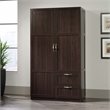 Sauder Select Engineered Wood Storage Cabinet in Cinnamon Cherry