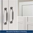 Sauder Select Engineered Wood Wardrobe Armoire in White Finish