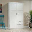 Sauder Select Engineered Wood Wardrobe Armoire in White Finish