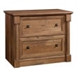 Sauder Palladia Engineered Wood 2-Drawer Lateral File Cabinet in Vintage Oak
