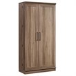 Sauder Homeplus 3-Shelf Engineered Wood Storage Cabinet in Salt Oak