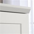 Sauder HomePlus Engineered Wood Bedroom Wardrobe Armoire in Soft White