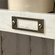 Sauder Barrister Lane Engineered Wood 10-Cube Bookcase in White Plank