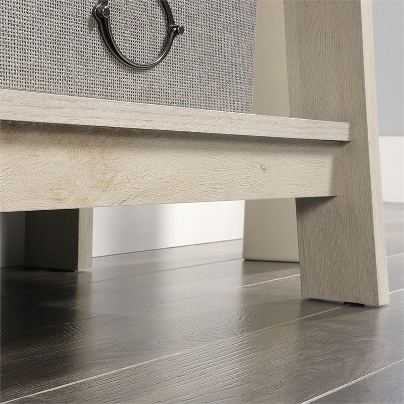 Sauder Trestle Engineered Wood 5 Shelf Bookcase in Chalked Chestnut