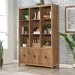 Sauder Cannery Bridge Engineered Wood 9-Cubby Bookcase in Sindoori Mango/Brown