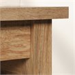 Sauder Cannery Bridge Engineered Wood L-Shaped Desk in Sindoori Mango/Natural
