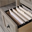 Sauder Palladia Engineered Wood Computer Desk in Split Oak