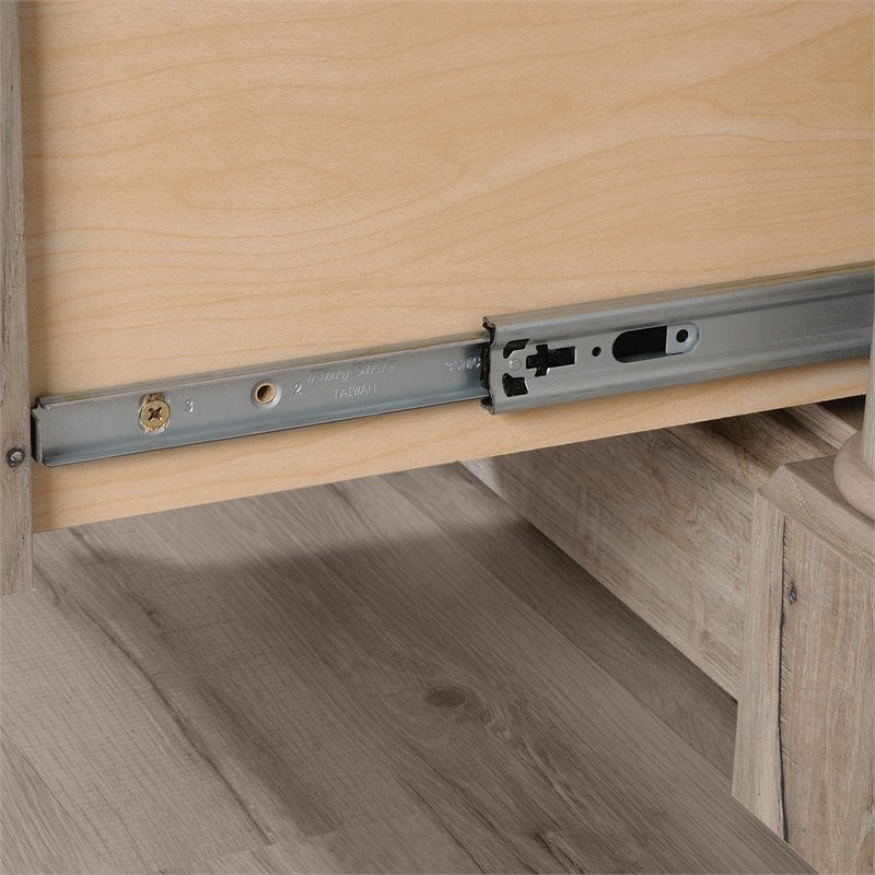 Sauder Palladia Engineered Wood Computer Desk in Split Oak