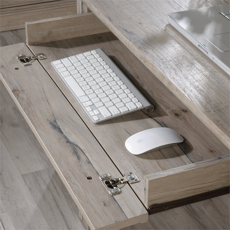 Sauder Palladia Engineered Wood Computer Desk in Split Oak