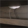 Sauder Hammond Engineered Wood Executive Desk in Emery Oak Finish