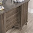 Sauder Hammond Engineered Wood Executive Desk in Emery Oak Finish