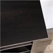 Sauder Select Engineered Wood 3-Shelf Bookcase in Estate Black