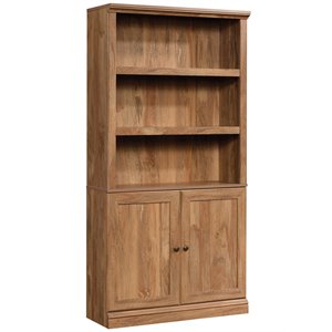 Sauder Select Engineered Wood Bookcase in Sindoori Mango/Natural