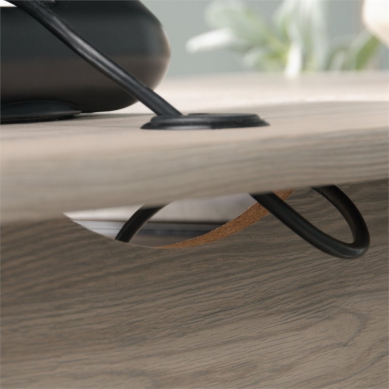 Sauder Select Engineered Wood Computer Desk in Laurel Oak
