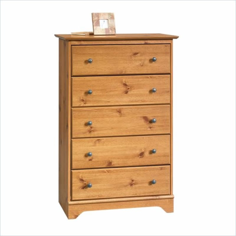 Sauder Falls Village 5 Drawer Chest Dressers Chest