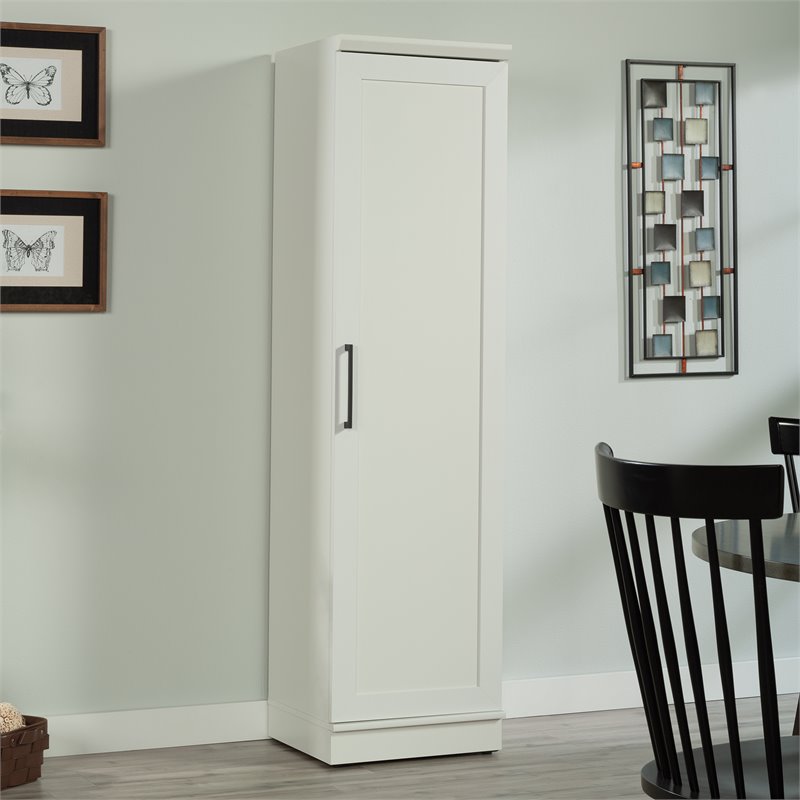 Sauder HomePlus Engineered Wood Pantry in Glacier White
