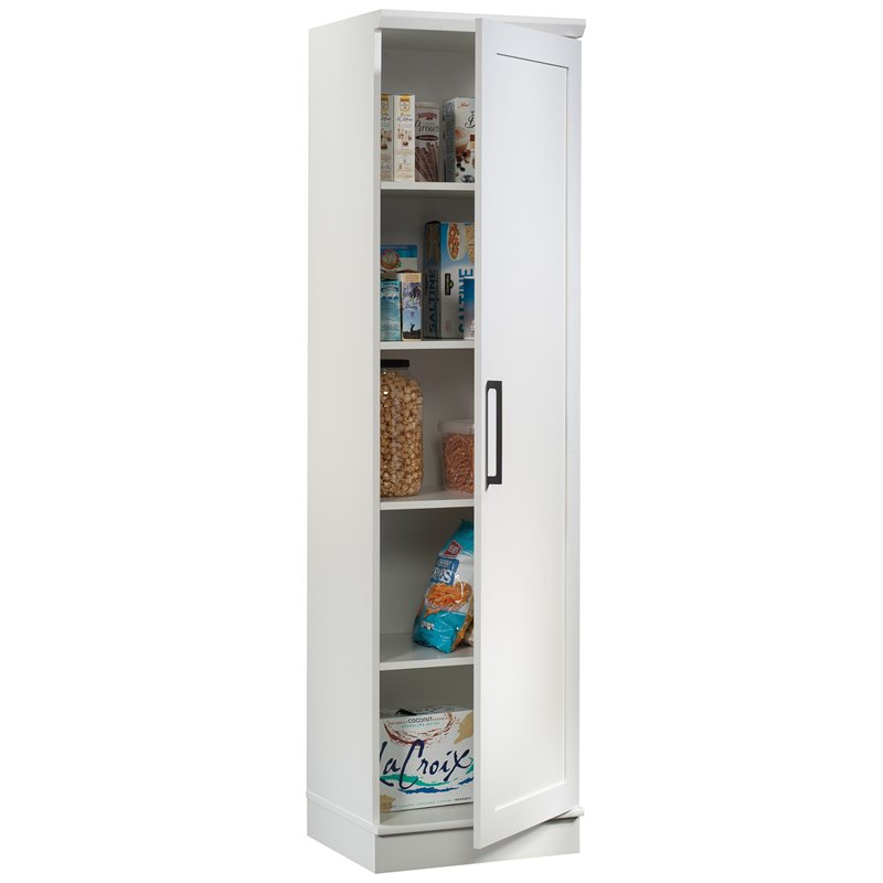 Sauder HomePlus Engineered Wood Pantry in Glacier White