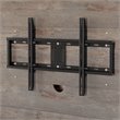 Sauder Steel River Engineered Wood Entertainment Wall in Weathered Wood/Natural
