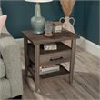 Sauder Summit Station Engineered Wood Night Stand in Pebble Pine