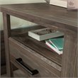 Sauder Summit Station Engineered Wood Night Stand in Pebble Pine