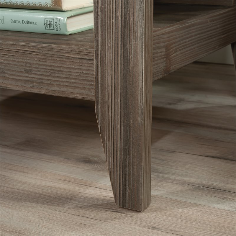 Sauder Summit Station Engineered Wood Night Stand in Pebble Pine