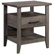 Sauder Summit Station Engineered Wood Night Stand in Pebble Pine