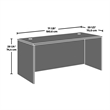 Sauder Affirm Engineered Wood 72