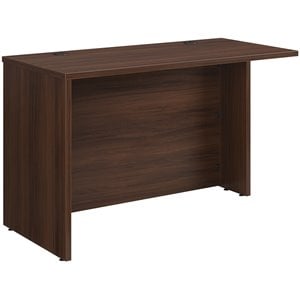 Sauder Affirm Engineered Wood 48&quot x 24&quot Computer Desk in Noble Elm/Brown
