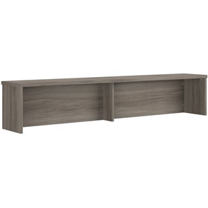 Sauder Affirm Engineered Wood Reception Station Hutch in Hudson Elm/Brown