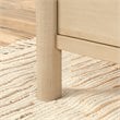 Sauder Whitaker Point Engineered Wood Executive Desk in Natural Maple