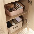 Sauder Whitaker Point Engineered Wood Executive Desk in Natural Maple
