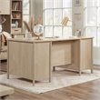 Sauder Whitaker Point Engineered Wood Executive Desk in Natural Maple