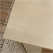 Sauder Whitaker Point Engineered Wood Executive Desk in Natural Maple