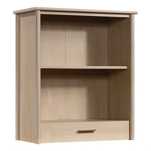 Sauder Whitaker Point Transitional Engineered Wood Library Hutch in Maple