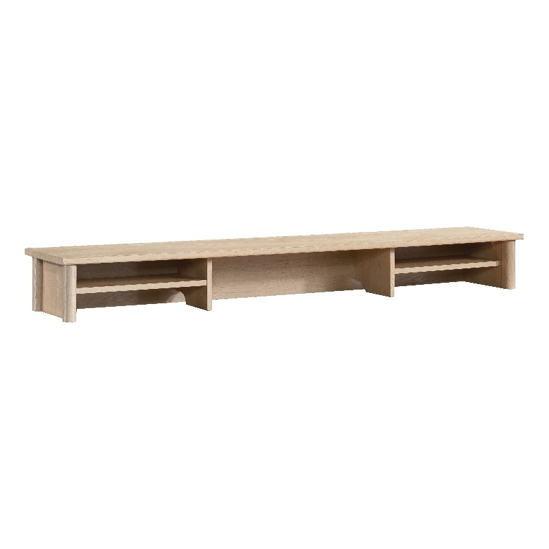 Sauder Whitaker Point Engineered Wood Organizer Hutch in Natural Maple Finish