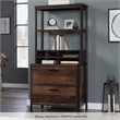 Sauder Briarbrook Engineered Wood and Metal Utility Hutch in Barrel Oak