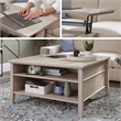 Sauder East Adara Engineered Wood Lift Top Coffee Table in Cascade Oak Finish