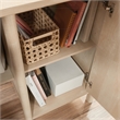 Sauder Whitaker Point Engineered Wood L-Desk in Natural Maple Finish