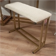 Sauder International Lux Engineered Wood Vanity in Sindoori Mango/Natural Finish