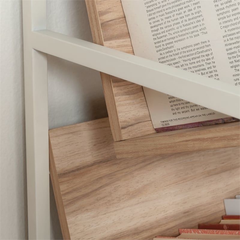 Sauder Loft Engineered Wood Accent Storage in Kiln Acacia-Brown Finish