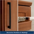 Sauder Homeplus Engineered Wood Storage Cabinet in Sienna Oak Finish