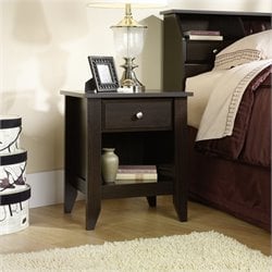   Shoal Creek Night Stand Jamocha Wood Nightstand 042666102117  