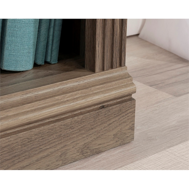 Sauder Miscellaneous Storage Engineered Wood Bookcase in Salt Oak