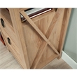 Sauder Newberry Lane Engineered Wood L-Shaped Desk in Khaki Pine