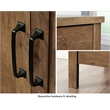 Sauder Miscellaneous Storage Engineered Wood Cabinet in Rural Pine