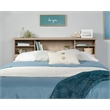 Sauder River Ranch Engineered Wood Headboard in Harvest Walnut