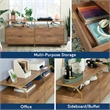 Sauder International Lux 4-Drawers Dresser Sindoori Mango