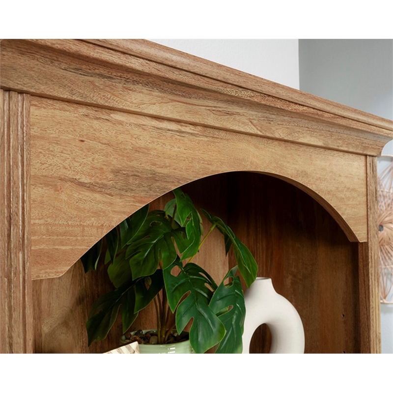 Sauder Miscellaneous Storage Engineered Wood Bookcase in Sindoori Mango