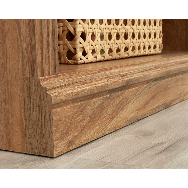 Sauder Miscellaneous Storage Engineered Wood Bookcase in Sindoori Mango