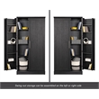 Sauder HomePlus Storage Engineered Wood Cabinet in Raven Oak